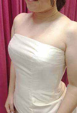 補正下着着用後