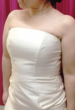 補正下着着用前